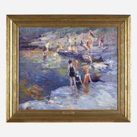Emile Albert Gruppe (American, 1896–1978) Swimming Pool