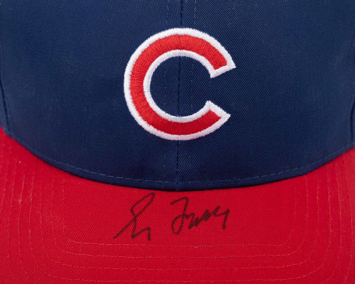 A Greg Maddux Signed Baseball and Chicago Cubs Hat (Beckett Authentication Services BAS Certified),