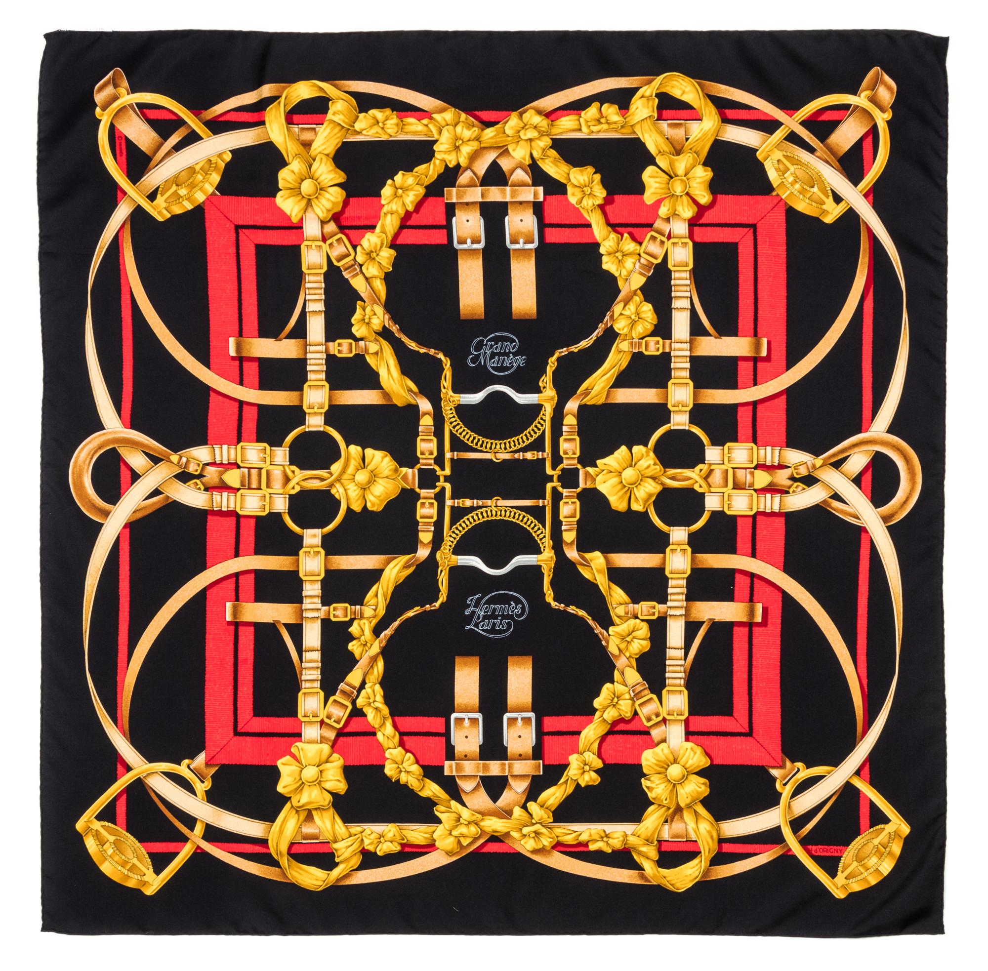 An Hermes 90cm Silk Scarf, 36"x36".