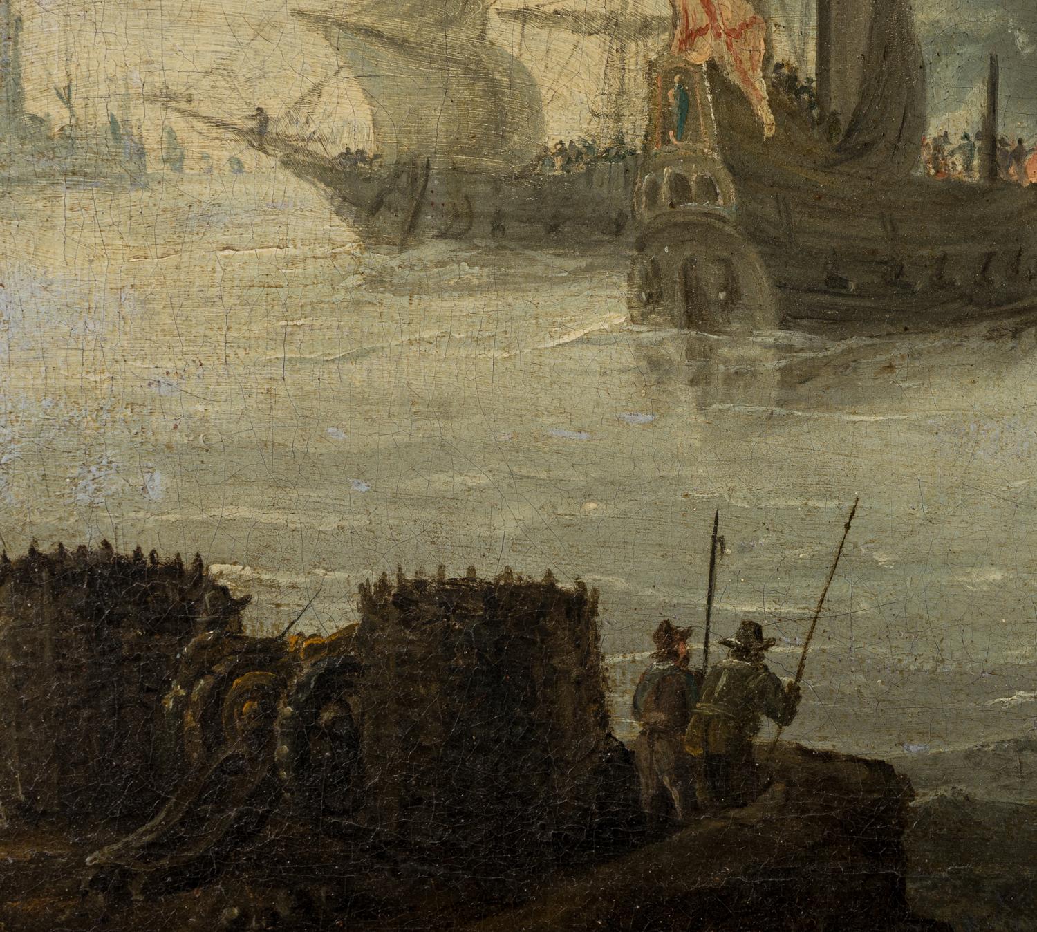 A Naval Engagement Between the Christians and the Turks
