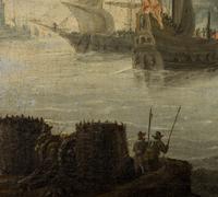 A Naval Engagement Between the Christians and the Turks