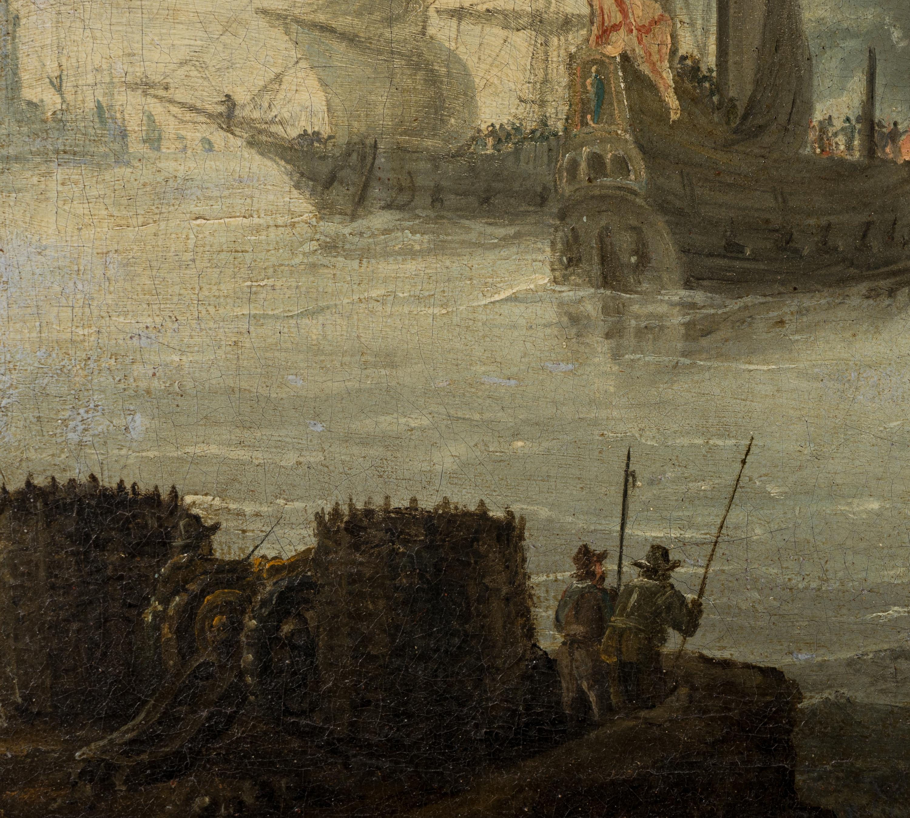 A Naval Engagement Between the Christians and the Turks