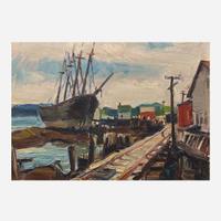 John Fulton Folinsbee (American, 1892-1972) Wiscasset, Maine