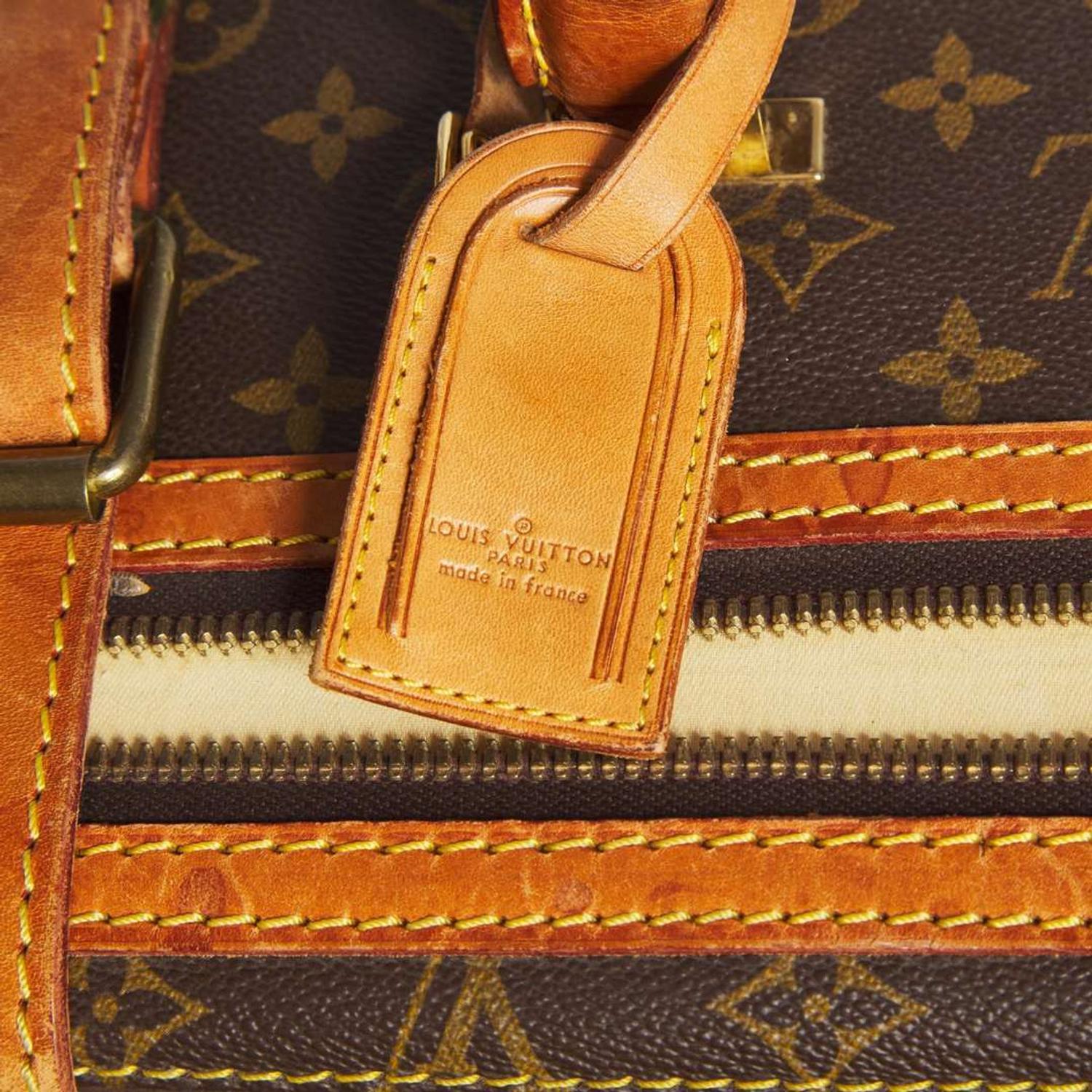 A Louis Vuitton Stratos Monogram Travel Suitcase c.1980