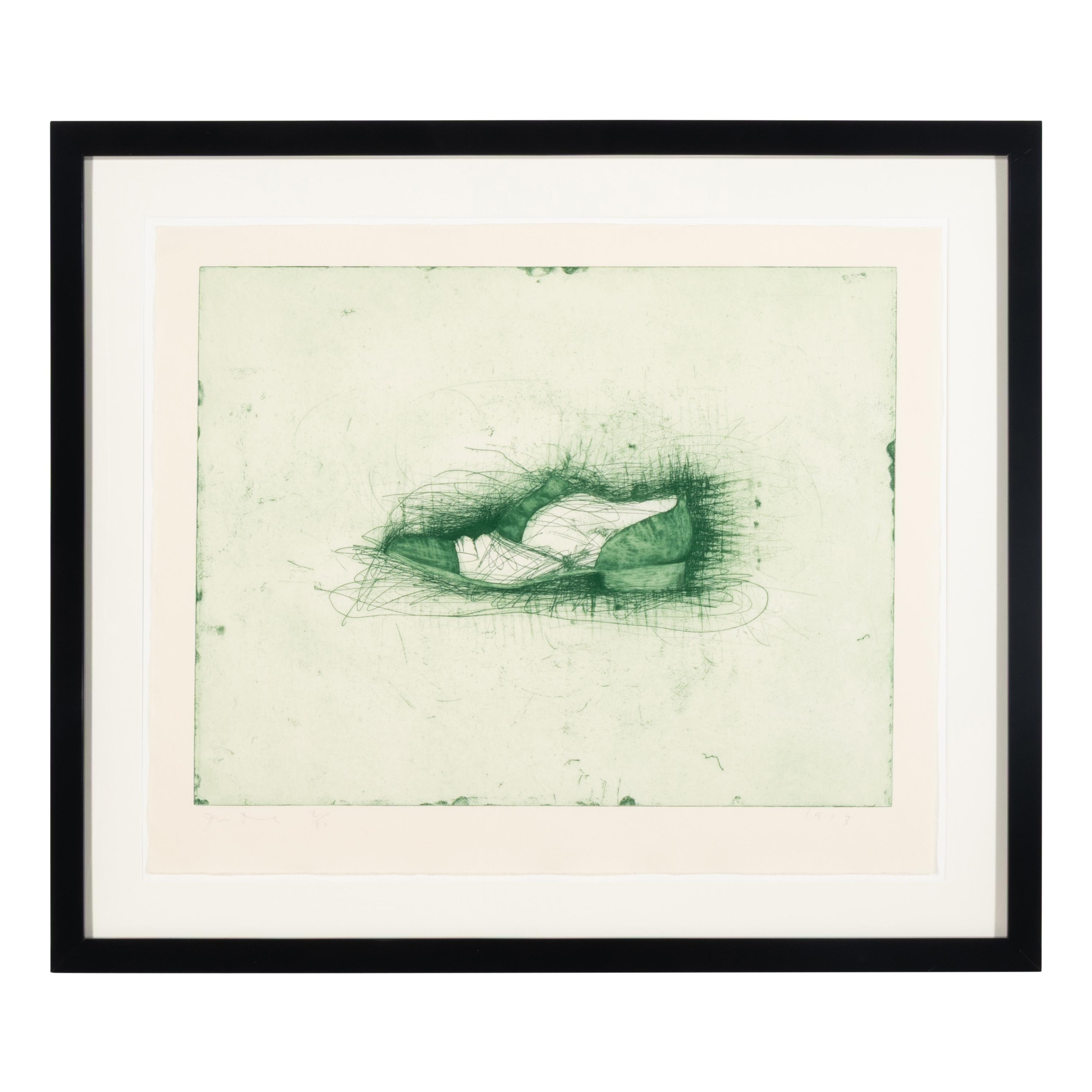 Jim Dine (American, b. 1935) — Shoe (second state), 1973