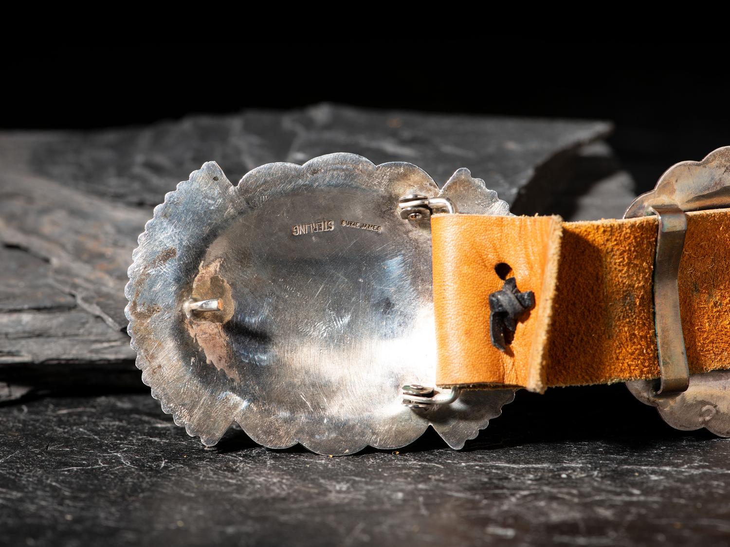 Sterling Silver Concha Belt