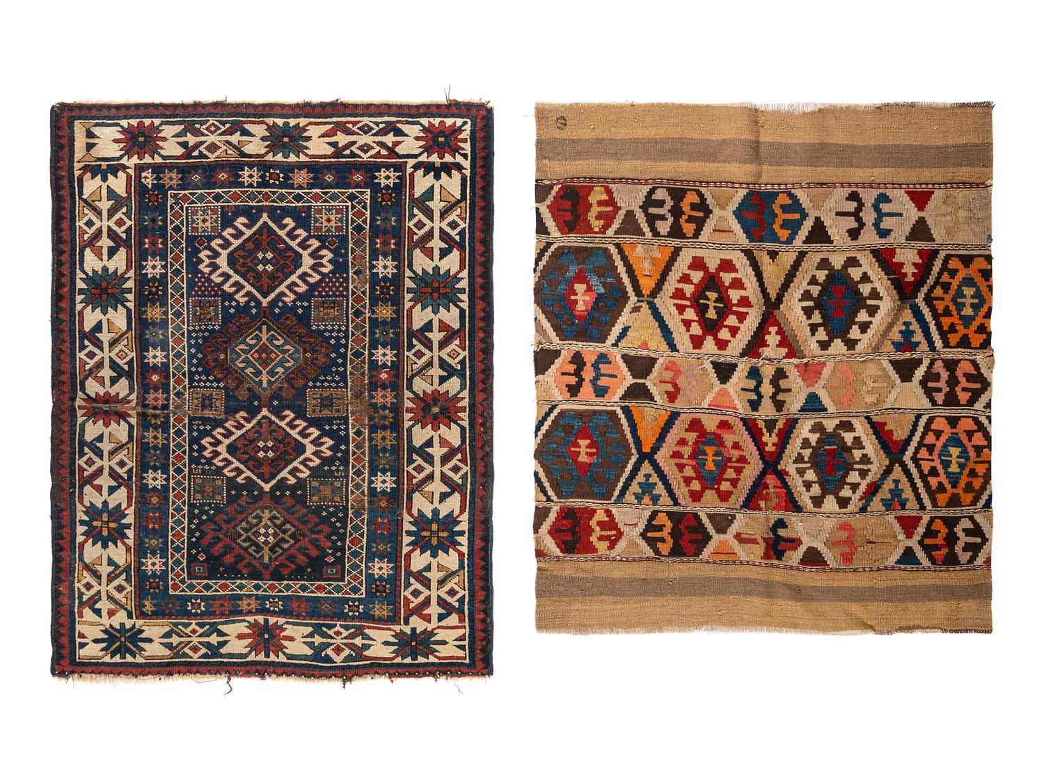 A Group of Persian Wool Rugs