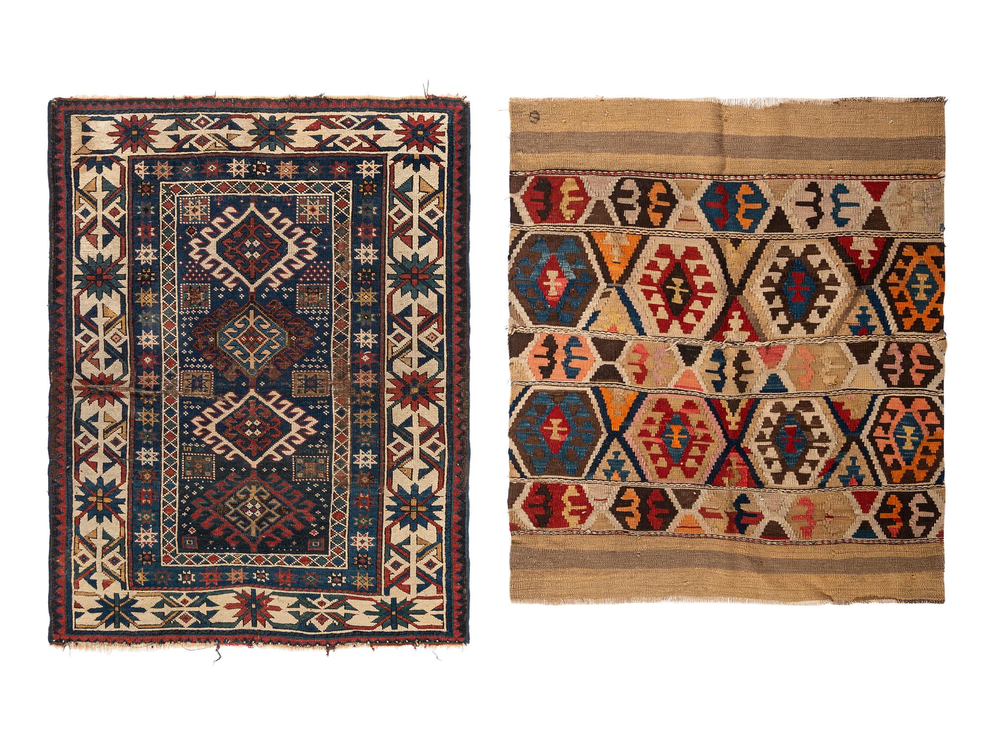 A Group of Persian Wool Rugs