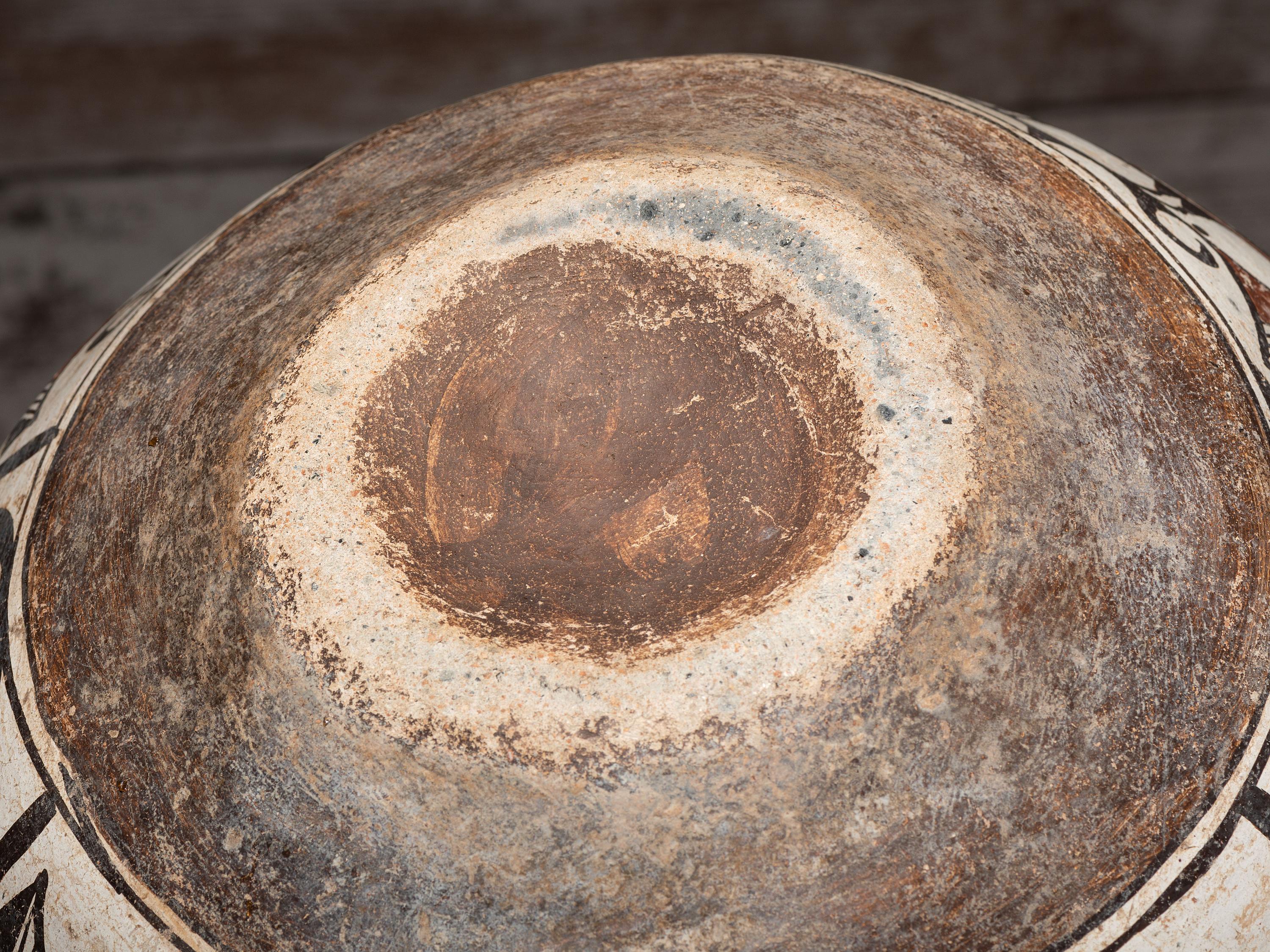 Zuni Polychrome Pottery Olla