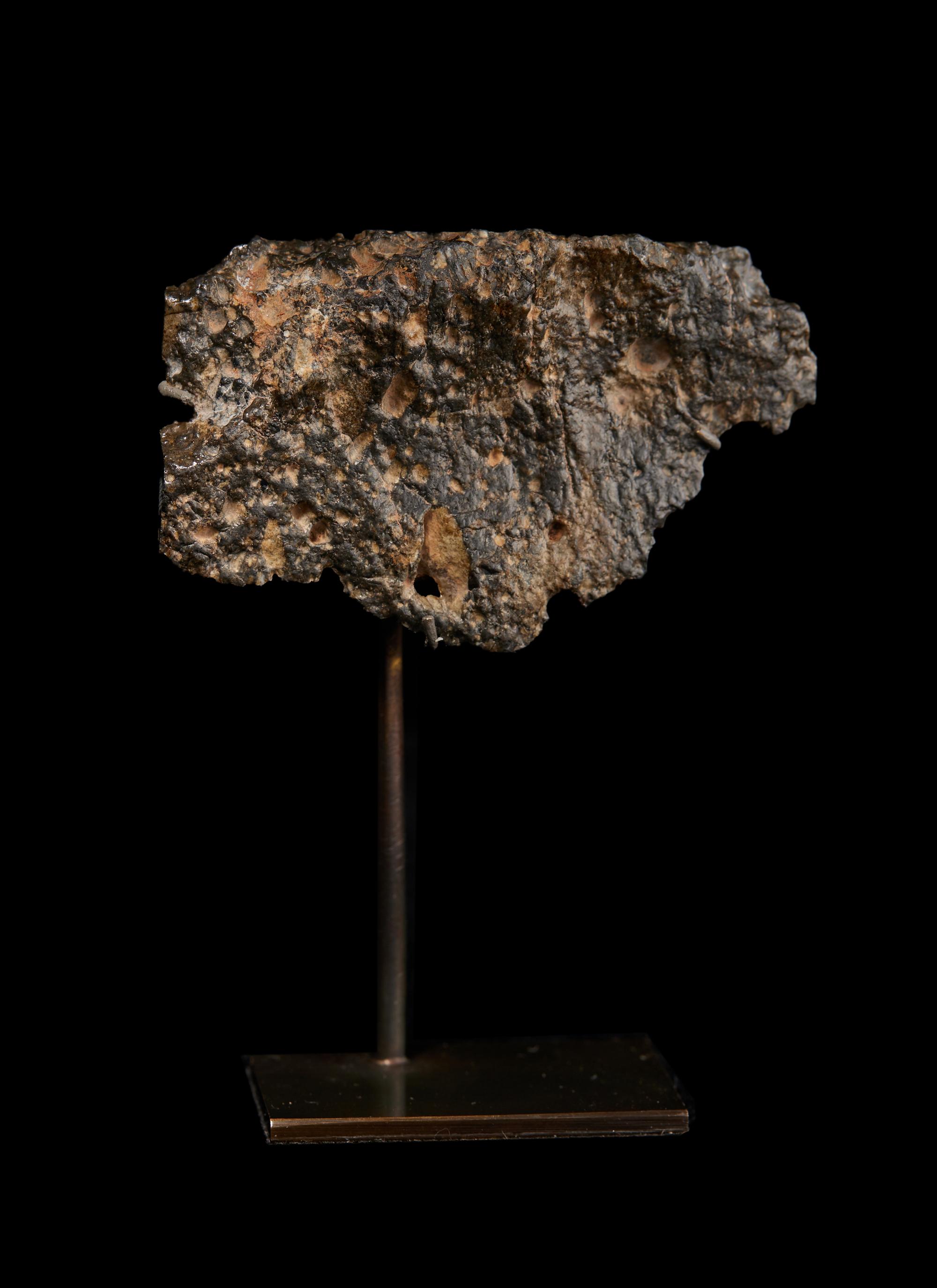 A Lunar Meteorite Slice (NWA 11303)