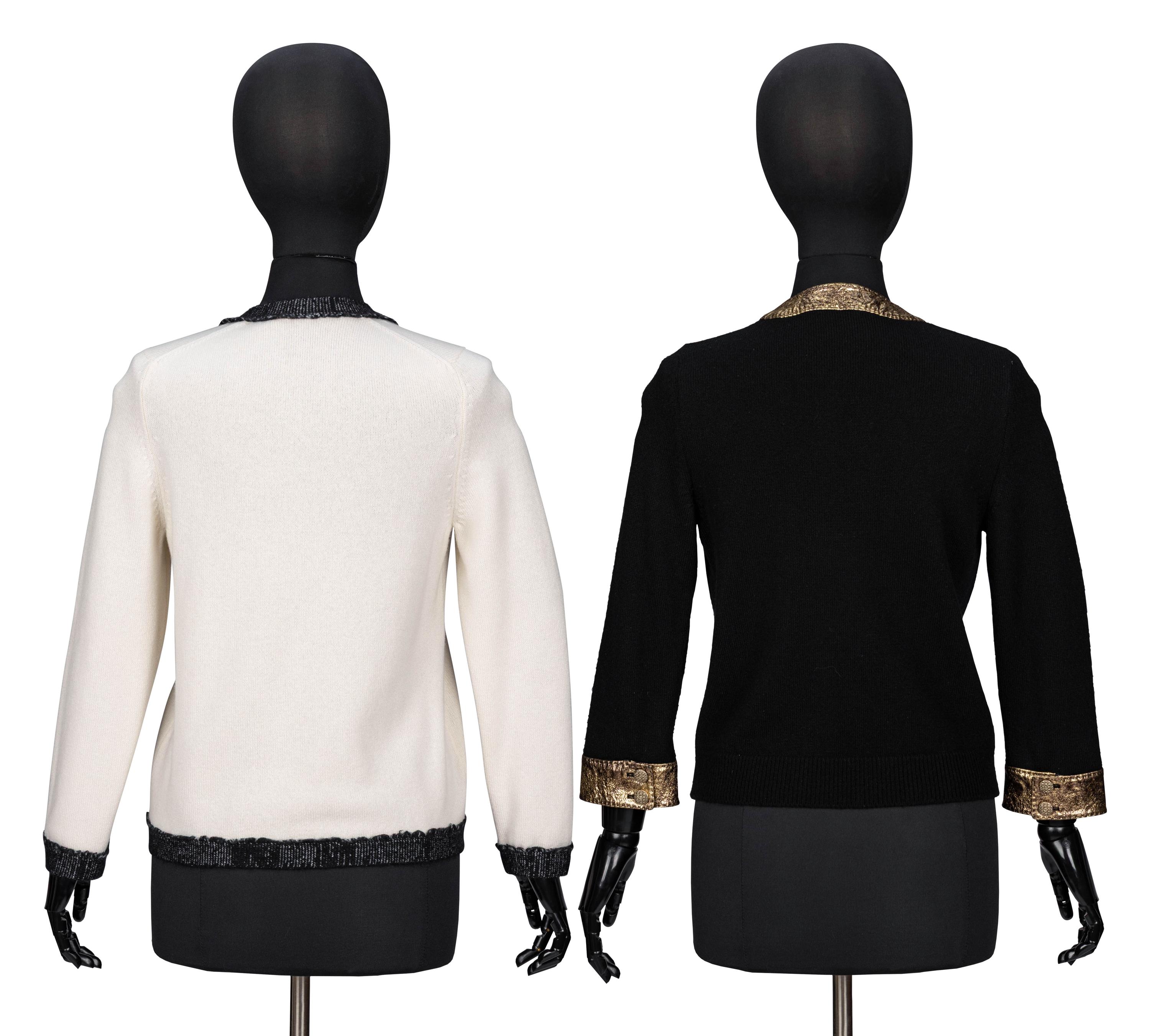 Chanel, Two Cashmere Cardigans