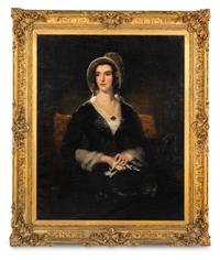 Portrait of Elizabeth Mack, also known as Mrs. Thomas Henderson, of Press Castle, Edinburgh