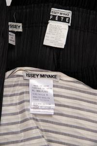 Three Issey Miyake Pleated Pieces, 1990-2010