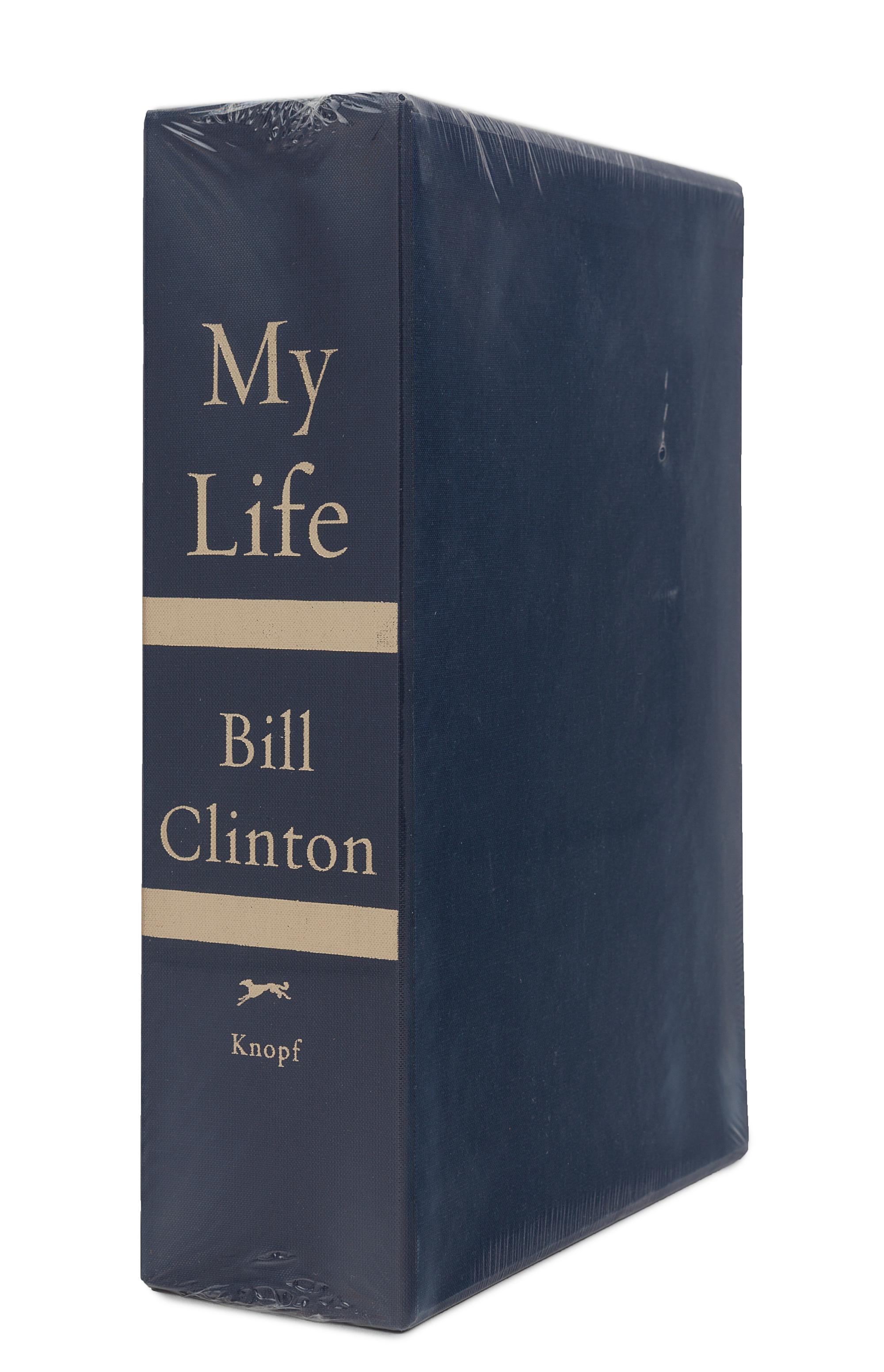 CLINTON, William Jefferson (b. 1946). My Life. New York: Alfred A. Knopf, 2004.