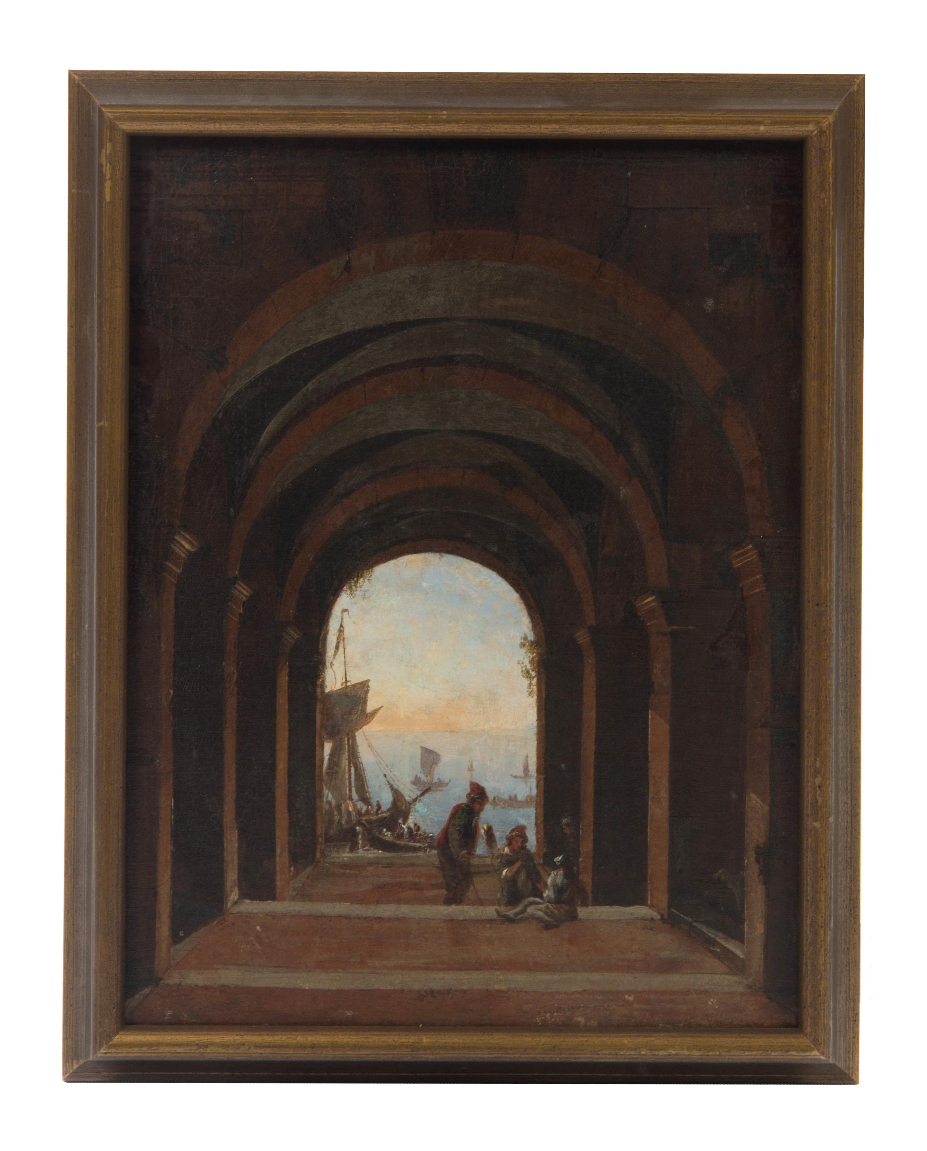 Artist Unknown, (Continental, 19th/20th Century), Untitled (Venice Corridor)
