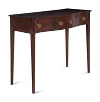 A George III Mahogany Bowfront Sideboard