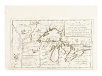 [MAP]. CORONELLI, Vincenzo (1650-1718). La Louisiana, Parte Settentrionalle, Scoperta sotto Protettione di Luigi XIV, Re di Francia… Venice, 1695.