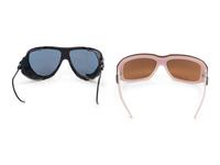 Two Pairs of Sunglasses: One Moncler, One Kieselstein-Cord