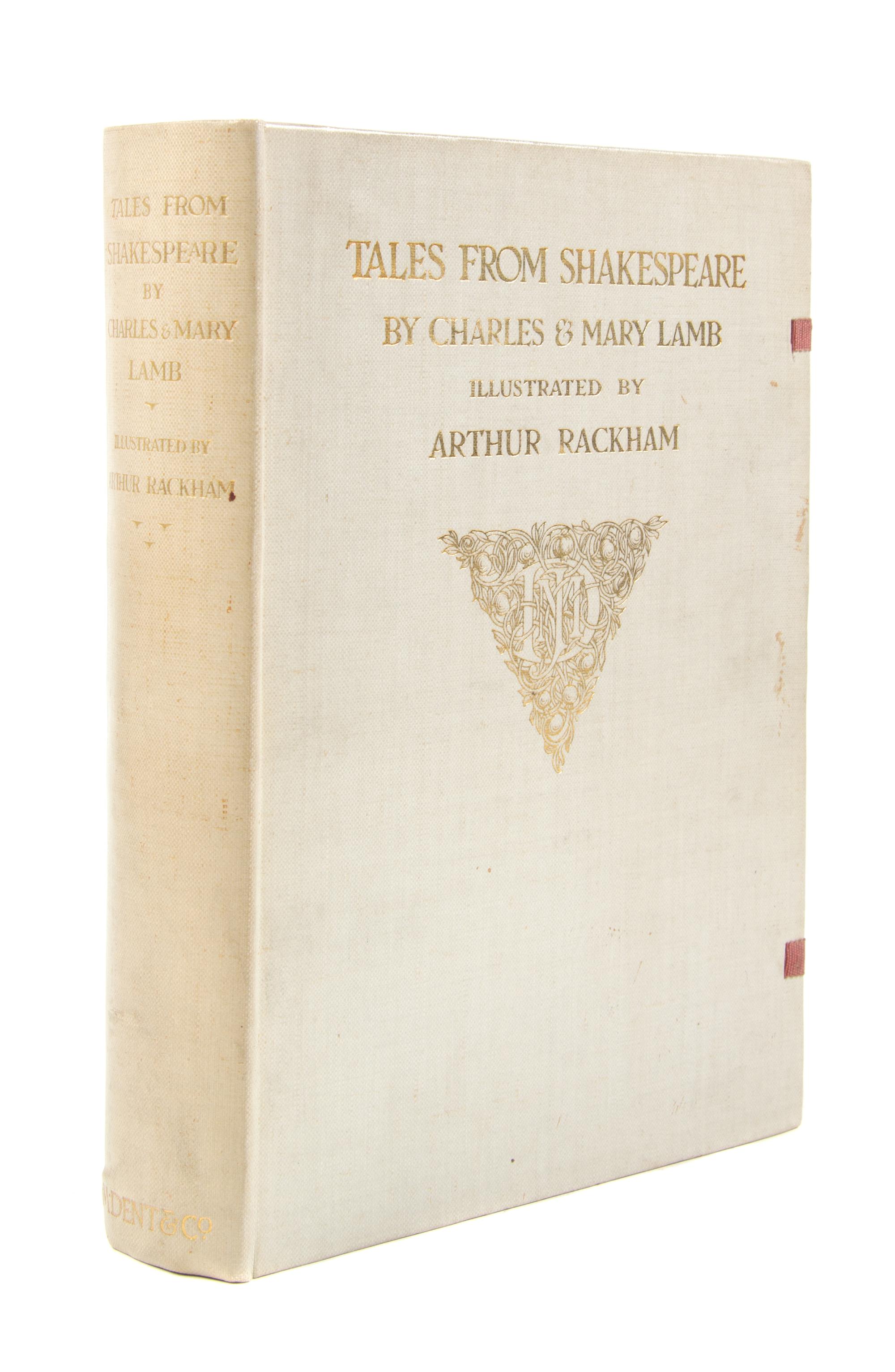 (RACKHAM, ARTHUR) LAMB, CHARLES AND MARY. Tales from Shakespeare. London, 1909. Large paper ed., signed.