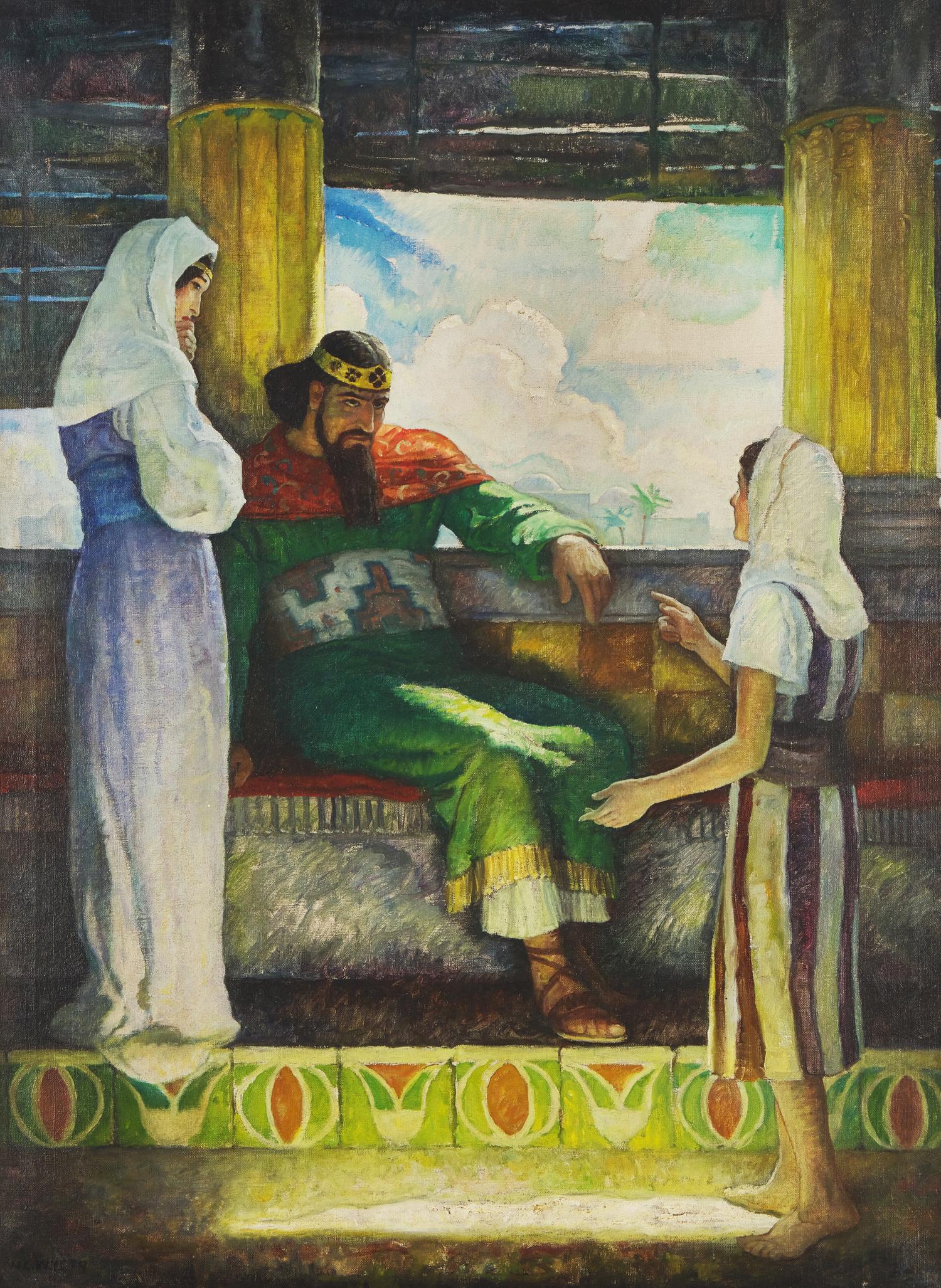 In Naaman's House (from Children of the Bible), 1929