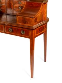 A Regency Style Mahogany Carlton House Desk
