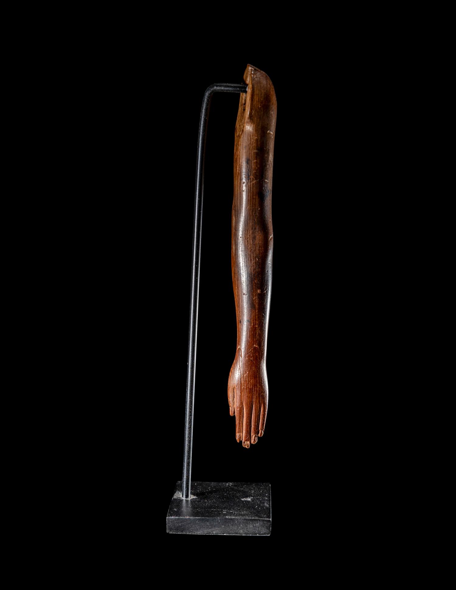An Egyptian Wood Left Arm