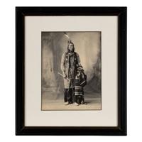Rinehart, Frank (1861-1928). A group of 5 photographs and prints of Native American subjects.