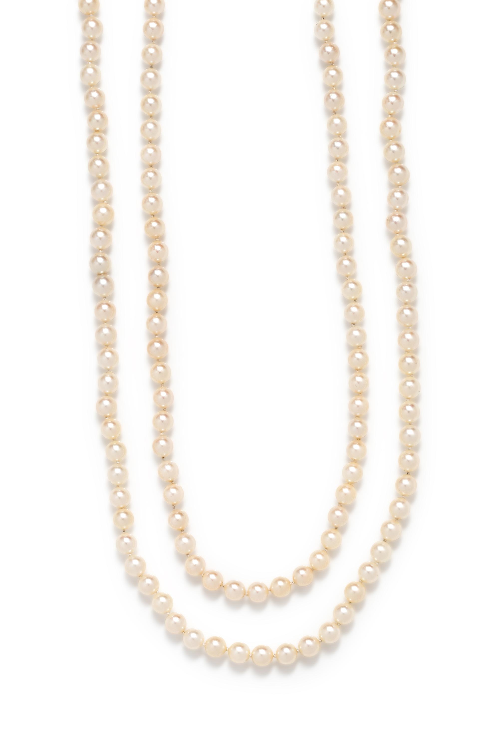 COLLECTION OF CULTURED PEARL NECKLACES