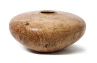 A Large Turned Wood Vessel, Clark Crabtree Height of largest 8 1/2 x diameter 18 inches.