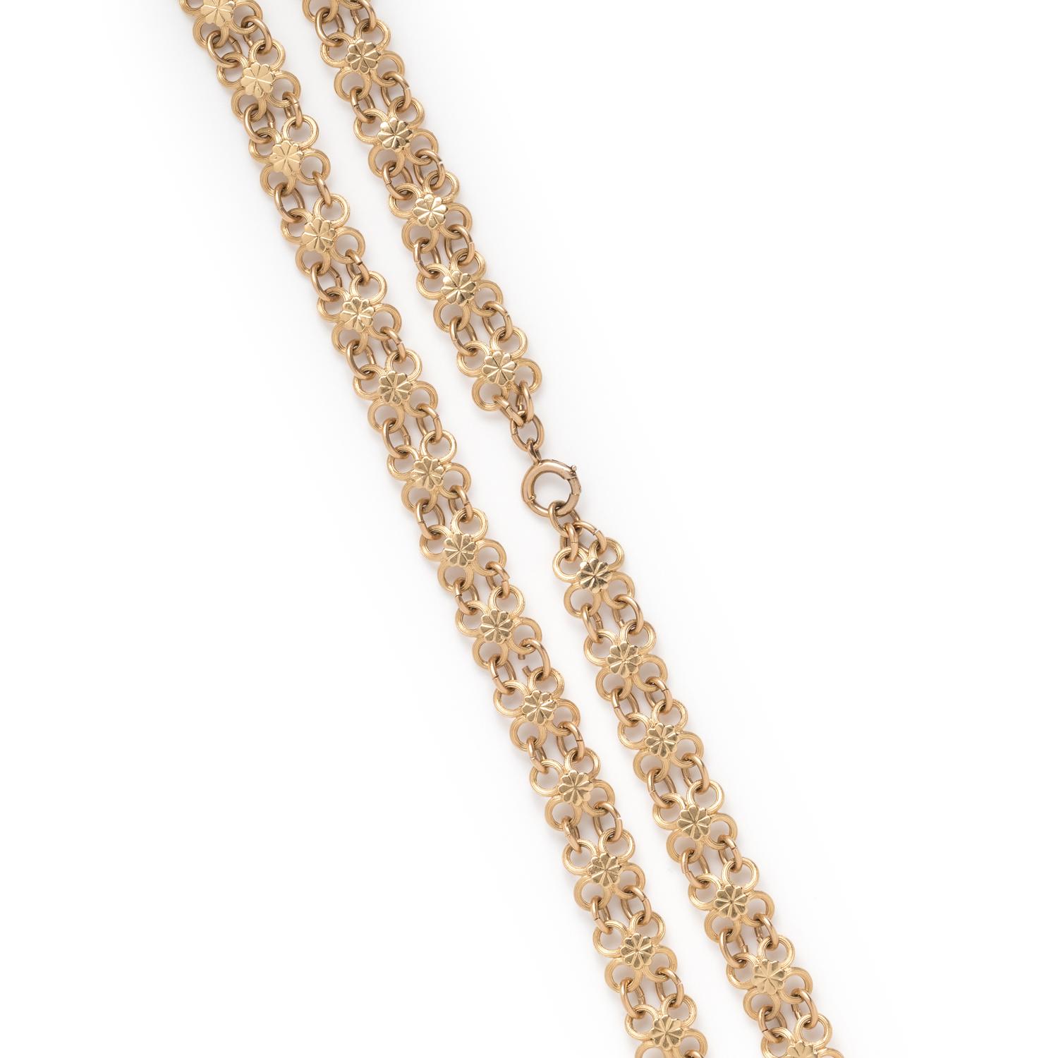 YELLOW GOLD NECKLACE