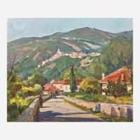 Anthony Thieme (American, 1888–1954) Route D'auribeau