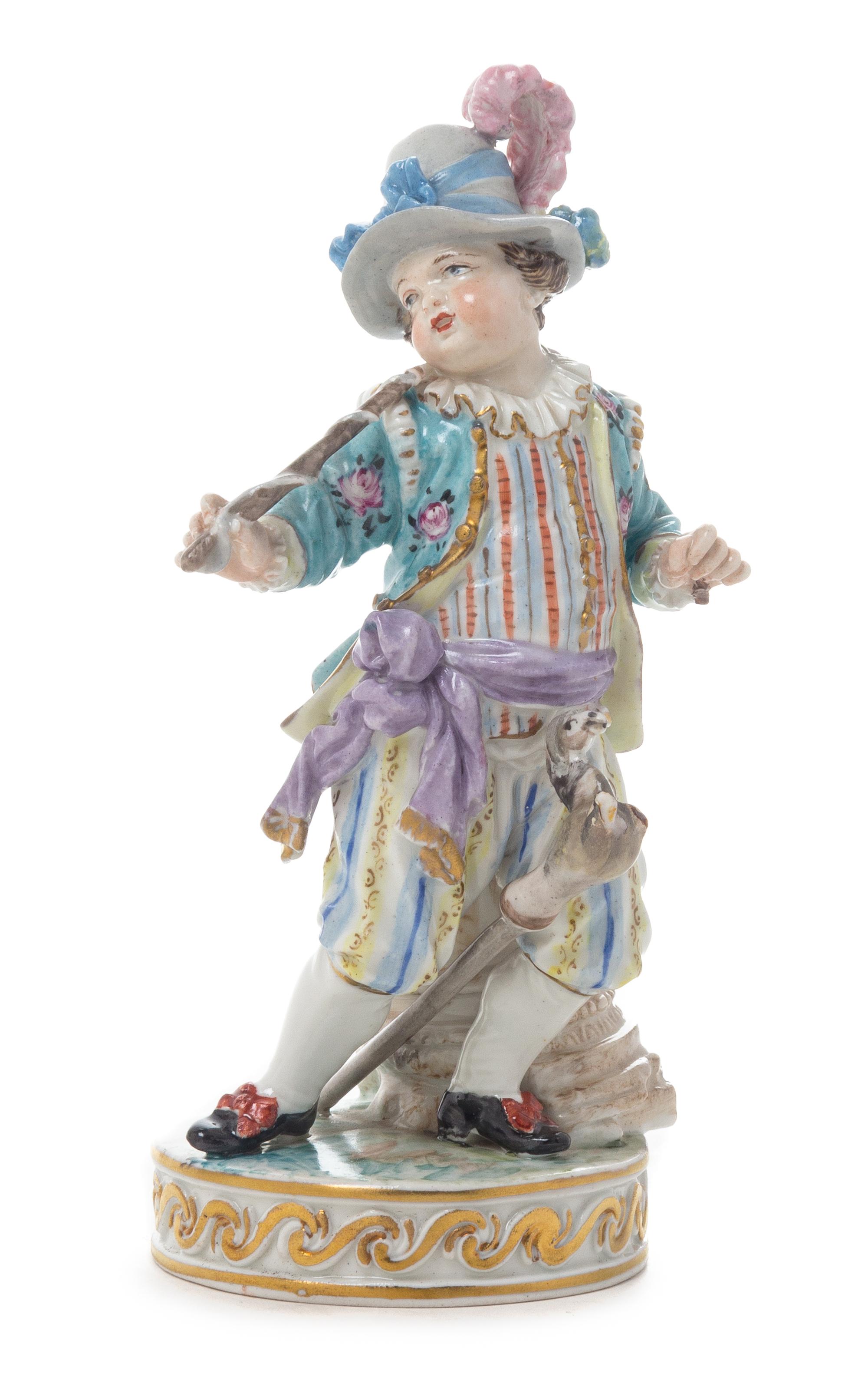 A Meissen Porcelain Figure Height 6 3/4 inches. — 19TH/20TH CENTURY