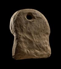 An Etruscan Terracotta Votive Female Head