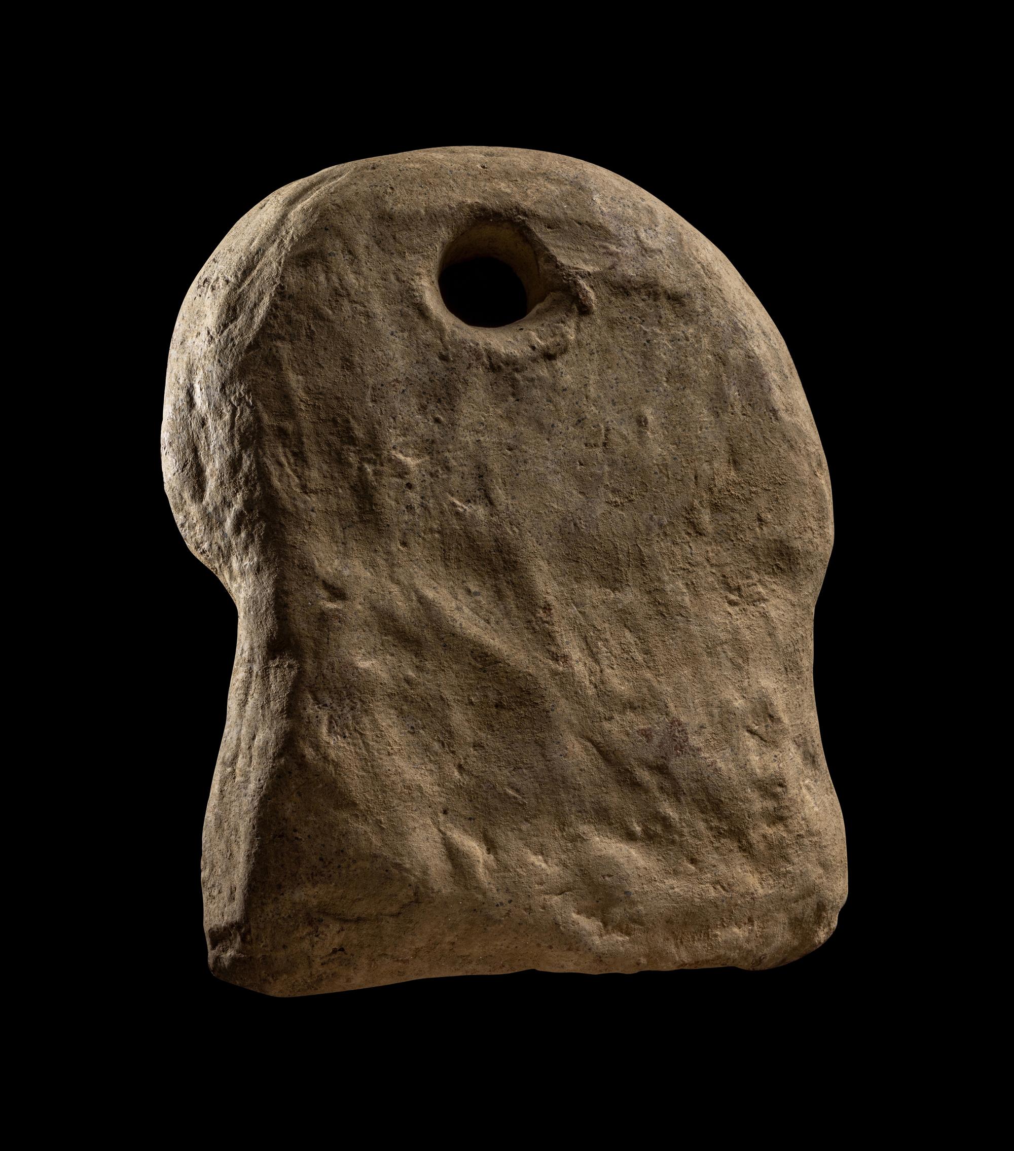 An Etruscan Terracotta Votive Female Head