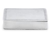 An American Silver Snuff Box