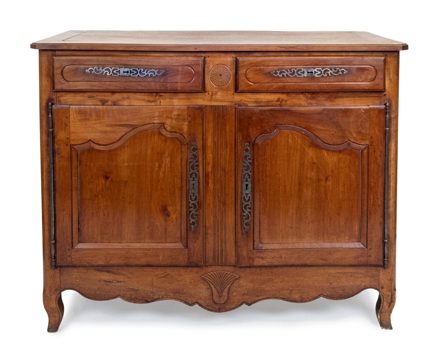A Louis XV Provincial Walnut Buffet