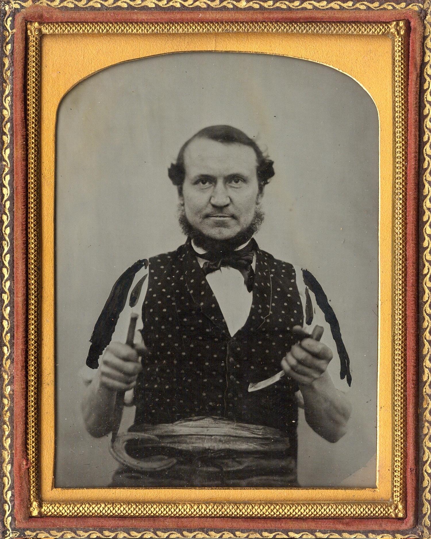 [Ambrotypes] Pair of Occupational Ambrotypes
