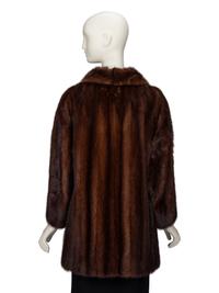 Two Fur Coats: Astrakhan and Mink