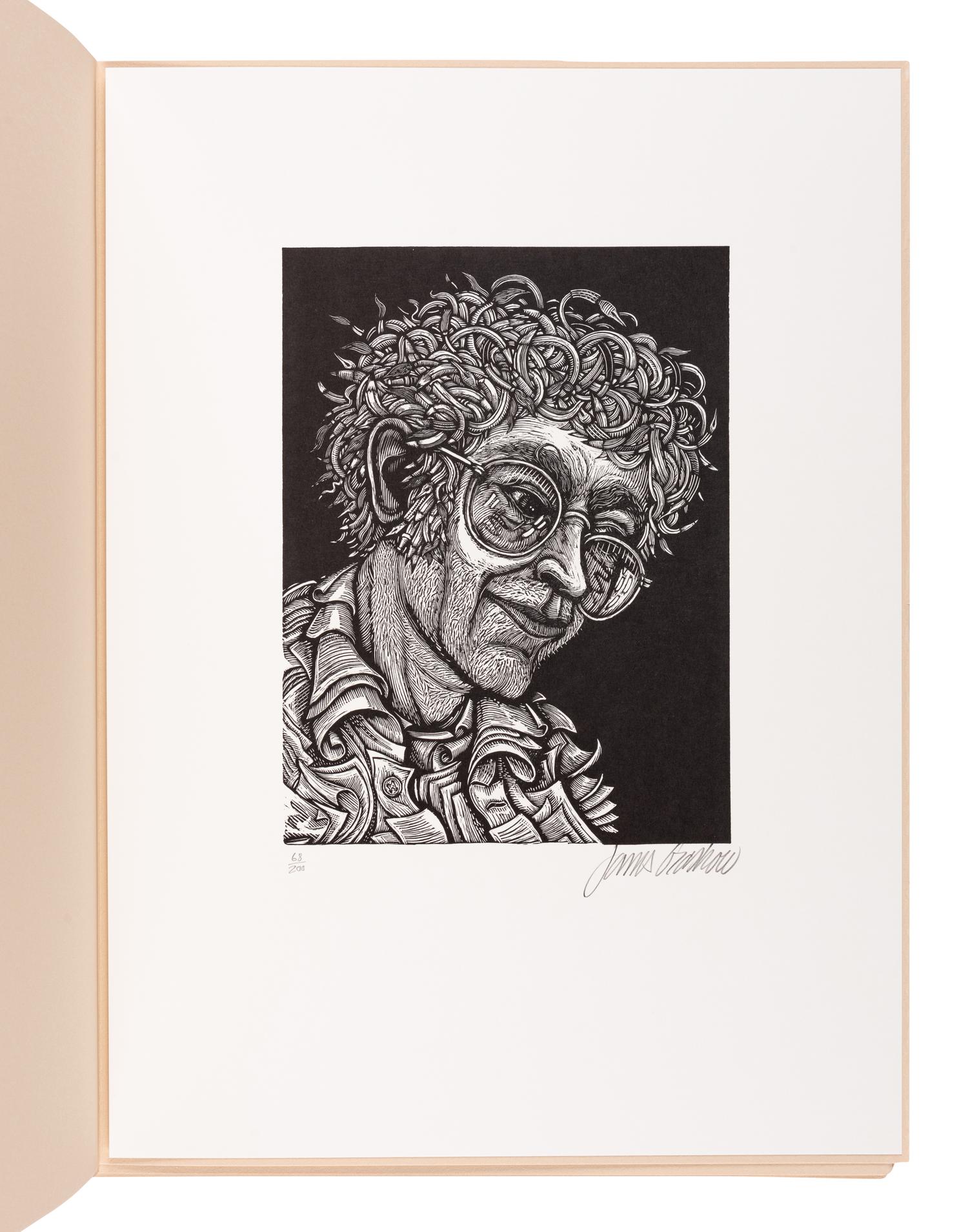 [WOOD ENGRAVERS]. Face to Face: Twelve Contemporary American Artists Interpret Themselves in a Limited Edition of Original Wood Engravings . Introduction by Leonard Baskin. Great Barrington, MA: Penmaen-Busyhaus Publications, 1985.