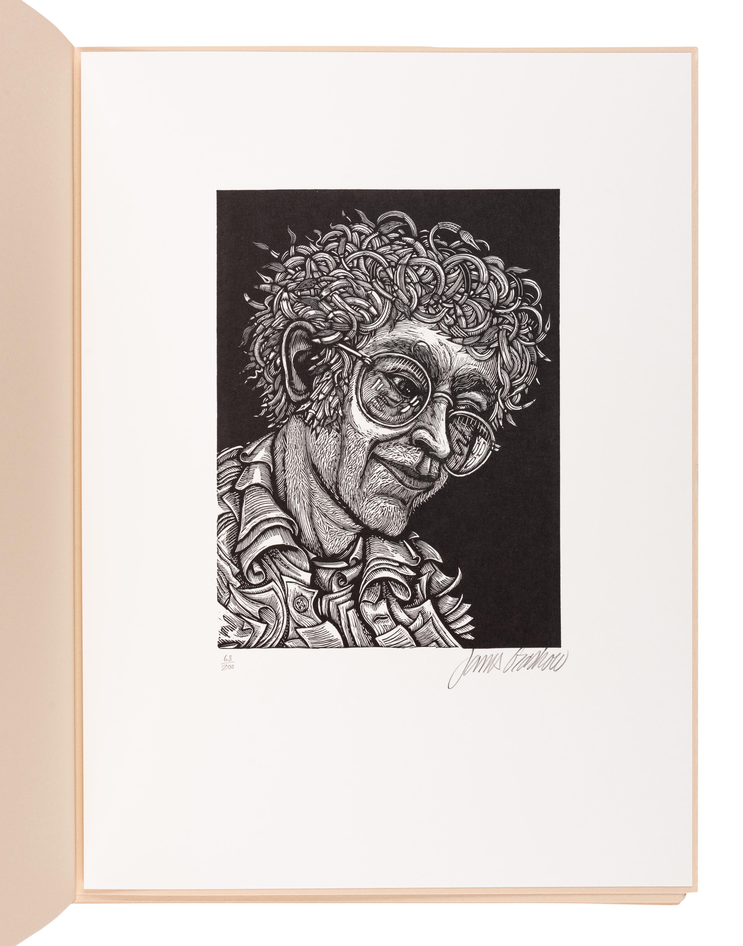 [WOOD ENGRAVERS]. Face to Face: Twelve Contemporary American Artists Interpret Themselves in a Limited Edition of Original Wood Engravings . Introduction by Leonard Baskin. Great Barrington, MA: Penmaen-Busyhaus Publications, 1985.