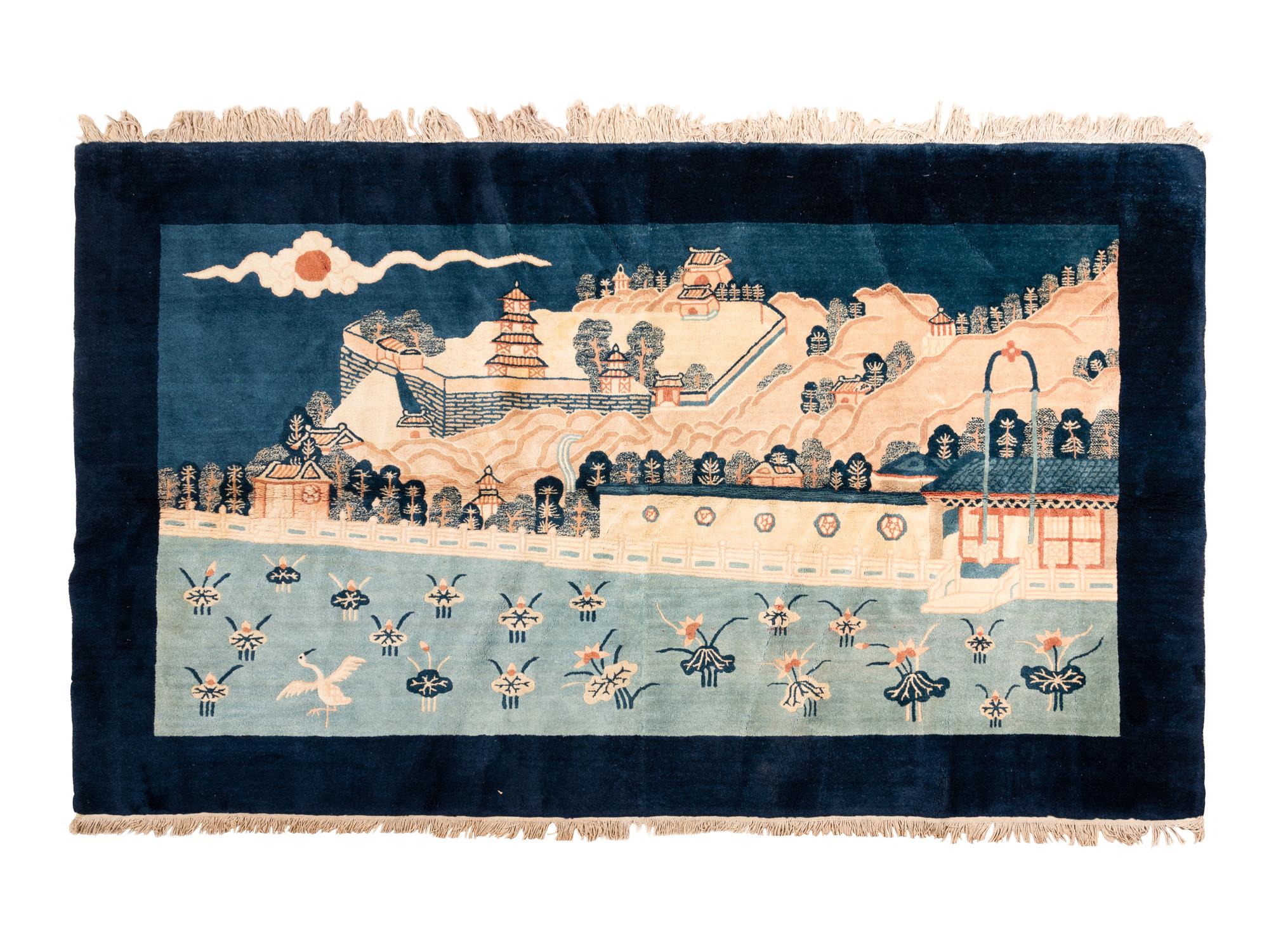 A Chinese Wool Rug