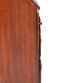 A Chippendale Shell-Carved Mahogany Block-Front Slant-Front Desk