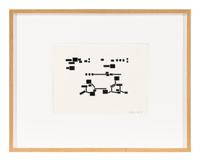 Studies for Unexecuted Sculpture, For Sculpture of Combined Thoughts, 1994 (2 works)