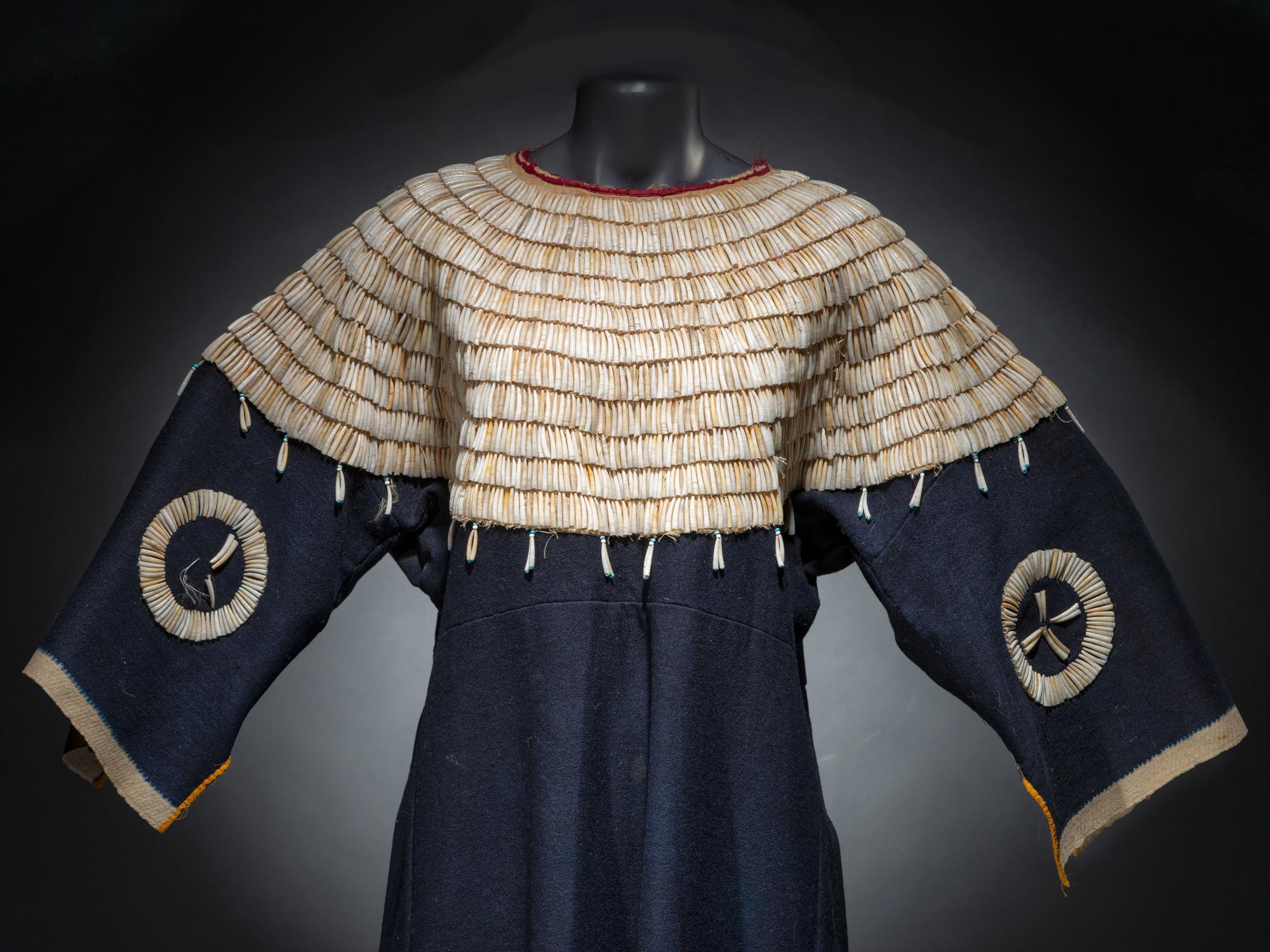 Plateau Dentalia Shell Wool Dress