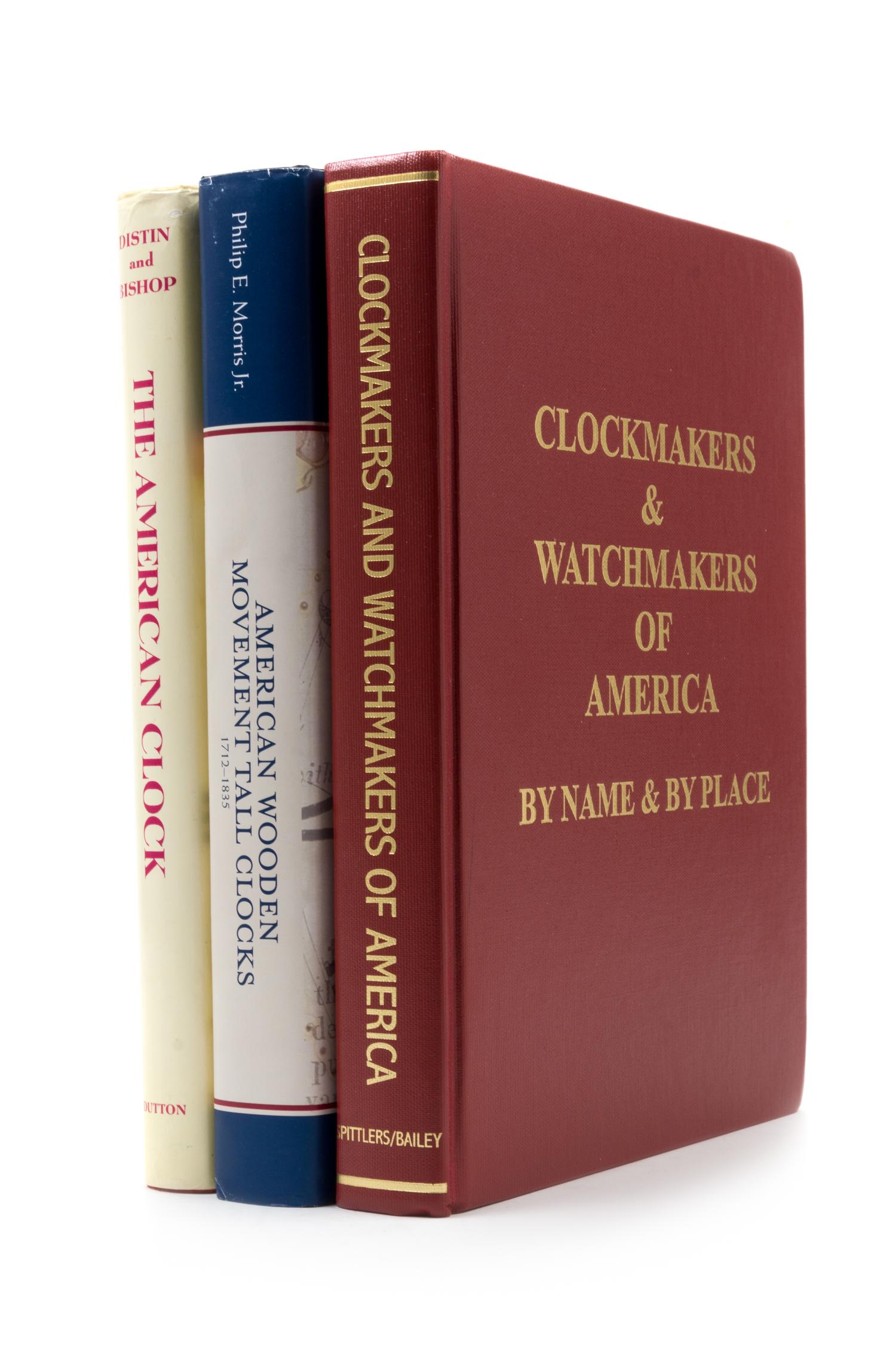 Nineteen Reference Books Pertaining to American Horology
