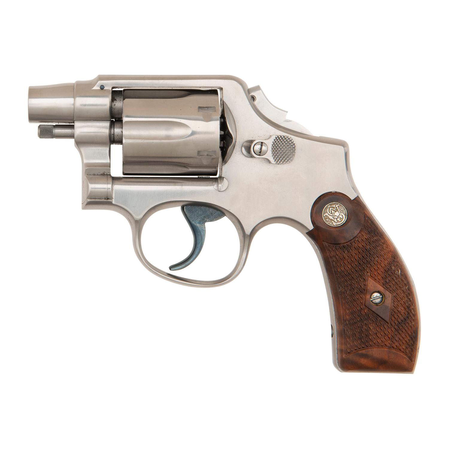 *S&W Model 64 Customized Carry Revolver with Bobbed Hammer and Shortened Barrel