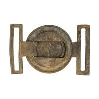 Mid-19th Century US 2-Piece Eagle Militia Belt Plate