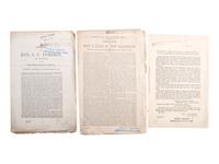 [SLAVERY & ABOLITION]. A group of 14 pamphlets related to Bleeding Kansas including slavery, the Lecompton Constitution, and the Stanton-Lane contest, comprising: