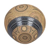 Lidded Pottery Vase