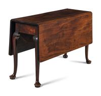 A George III Mahogany Drop-Leaf Table